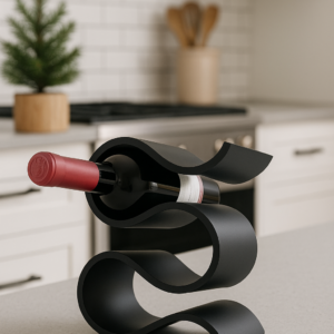 WaveBottle™ – Support Ondulé Design pour Bouteille