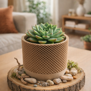 STRIA – Vase Design Imprimé en 3D