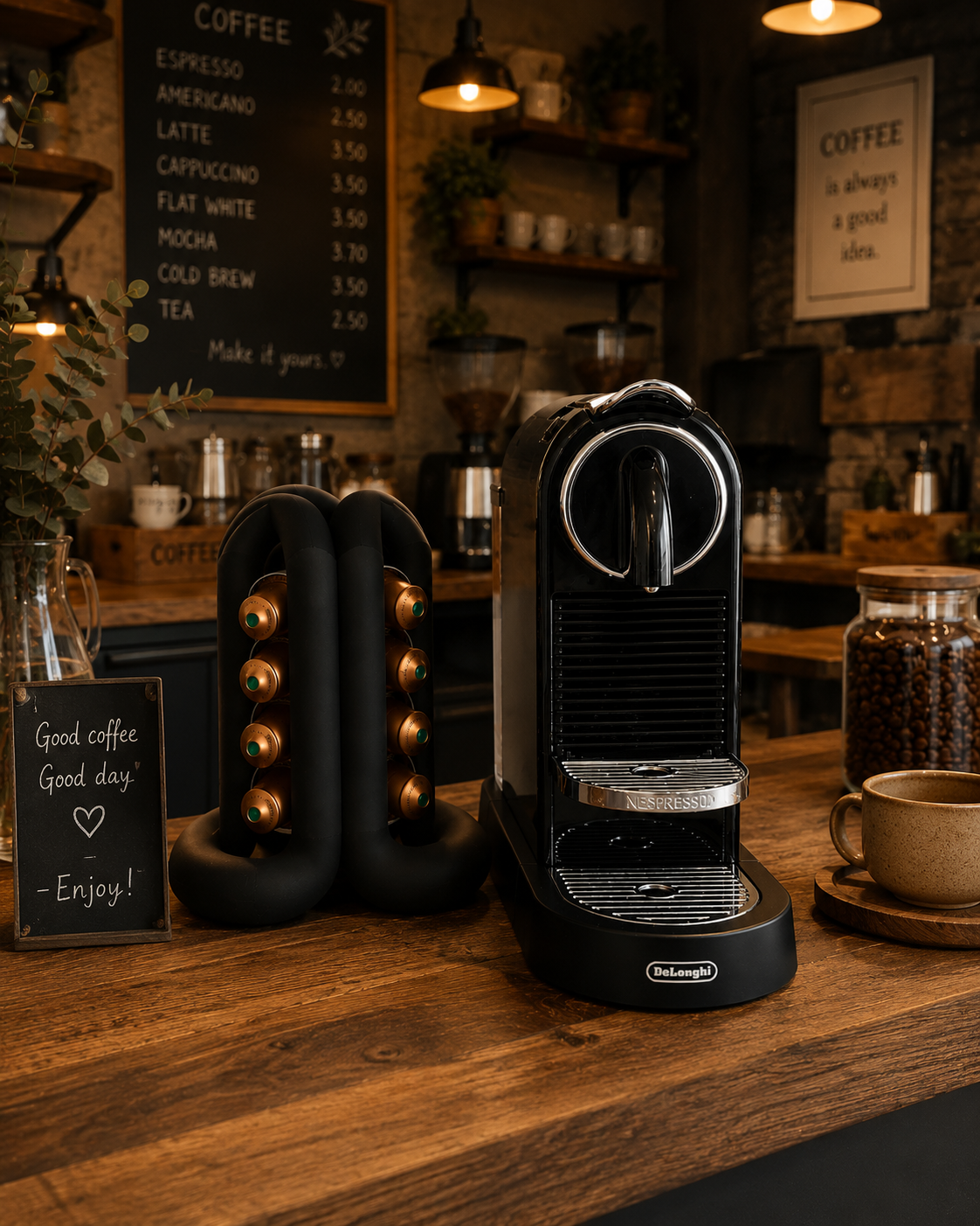 A2Z Aura – Support Capsules Nespresso®